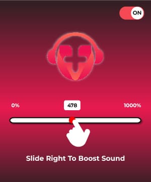 slider volume booster